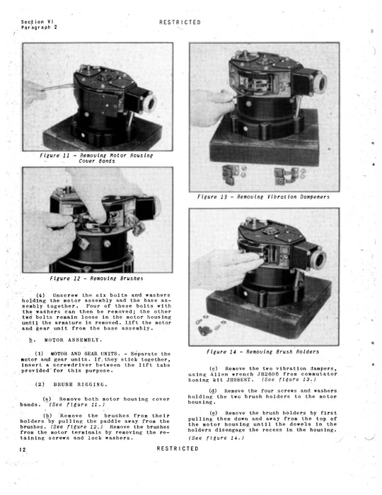 Jack & Heintz Jahco Electric Starters JH4NE, JH4NF, JH4NP Instructions with Parts SM-18
