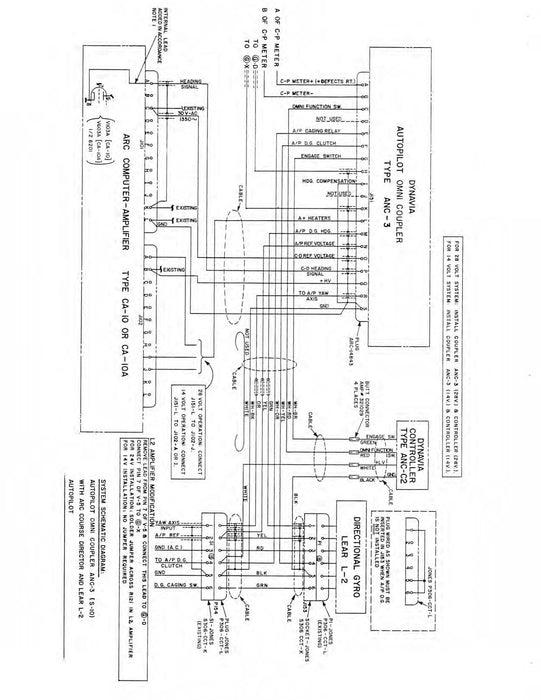 Flight Research Inc Dynavia Autopilot OMNI Coupler ANC-3 Installation Manual