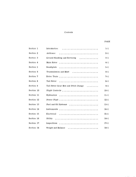 Bell Helicopter 206B 1978 Maintenance & Overhaul Manual