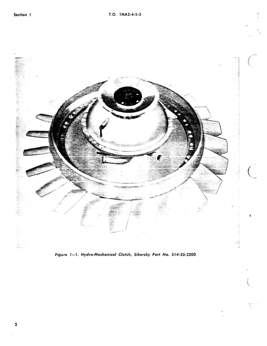 Sikorsky Helicopters Hydro-Mechanical Clutch Assembly Overhaul Manual (1HA2-4-5-3)