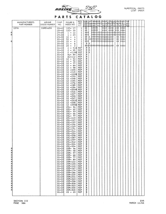 Boeing 727 Boeing Parts Catalog (D68864) — Essco Aircraft