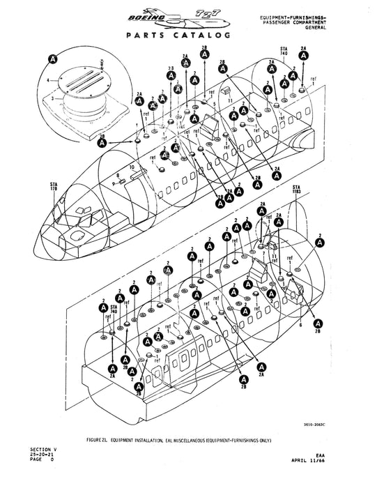 Boeing 727 Boeing Parts Catalog (BO727-P-C)