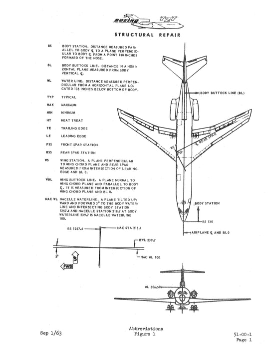 B727 Checklist Boeing 727 Boeing Structural Repair (BO727-SR-C) — Essco Aircraft