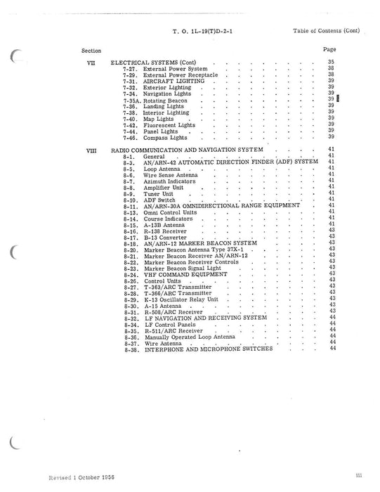 Cessna TL-19D Series 1956 Maintenance Instructions General Airplane (1L-19(T)D-2-1)