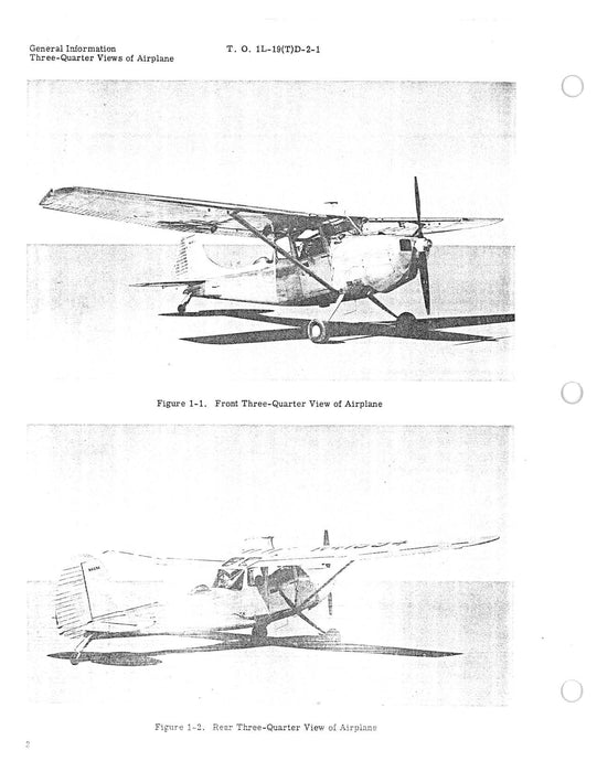 Cessna TL-19D Series 1956 Maintenance Instructions General Airplane (1L-19(T)D-2-1)