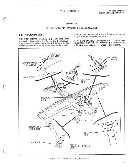 Cessna TL-19D Series 1956 Maintenance Instructions General Airplane (1L-19(T)D-2-1)