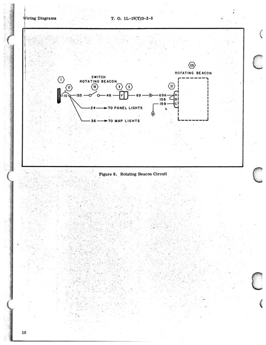 Cessna TL-19D Series 1957 Maintenance Instructions Wiring Diagrams (1L-19(T)D-2-8)