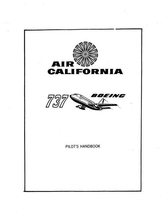 Boeing 737-100-200 Pilot's Handbook