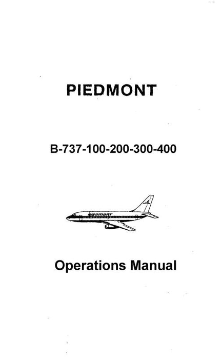 Piedmont Airlines B-737-100-200-300-400 Operations Manual (Piedmont Airlines)