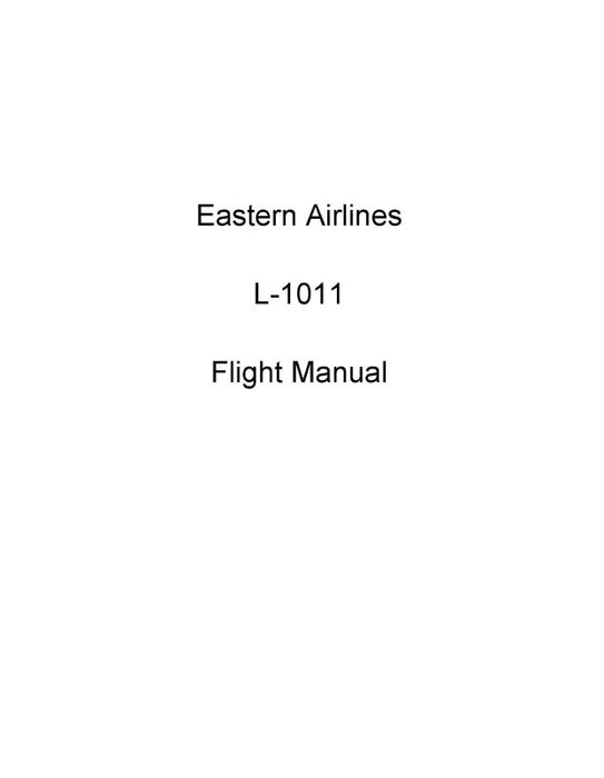 Eastern Airlines Lockheed L-1011 Eastern Flight Manual (Eastern Airlines)