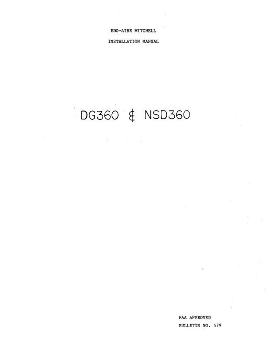 Edo-Aire NSD-360 Nav Situation Display Installation (479)