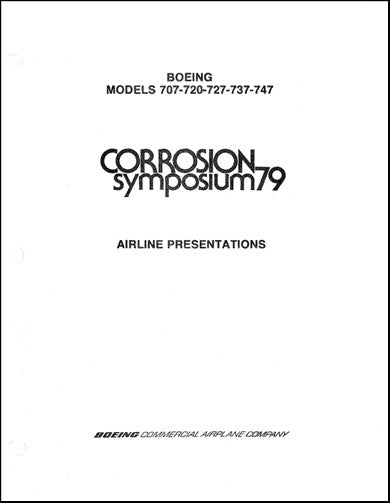 US Government Corrosion Symposium 1979 Airline Presentations (USCORROSIONSYMPOSIUM)