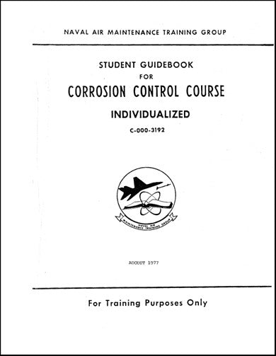 US Government Corrosion Control Course Student Guidebook (C-000-3192)