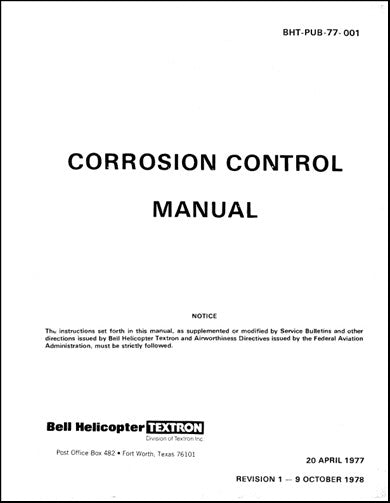 US Government Corrosion Control Manual Technical Manual (BHT-PUB-77-001)