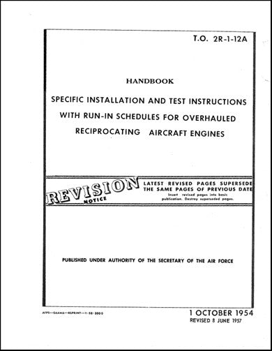 US Government Specific Installation & Test Overhaul (2R-1-12A)