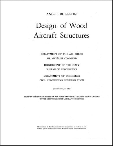 US Government ANC-18 Bulletin 1951 Bulletin (ANC-18)