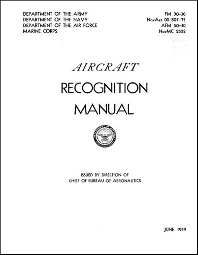 US Government Aircraft Recognition Manual Handbook (FM-30-30)