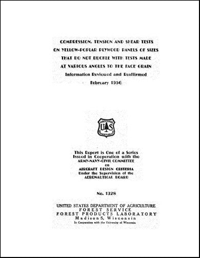 US Government Compression, Tension and Shear Report (NO.-1328)