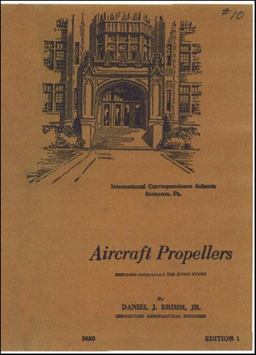 US Government Aircraft Propellers Instruction Book (5630)