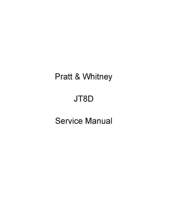 Pratt & Whitney Aircraft JT8D-1 1962 Maintenance Manual (PWJT8D-1-62-M-C)