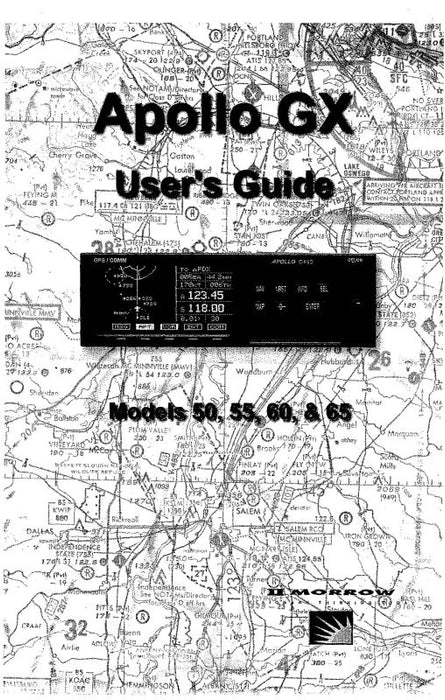 II Morrow Inc Apollo GX 50,55,60,65 User's Guide (MR50,55,60-UG-C)