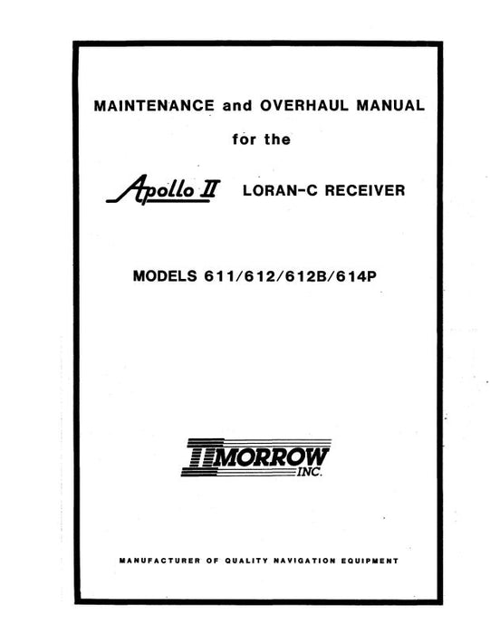 II Morrow Inc Apollo II Loran-C Receiver Maintenance & Overhaul Manual (MR611,612-MOH-C)