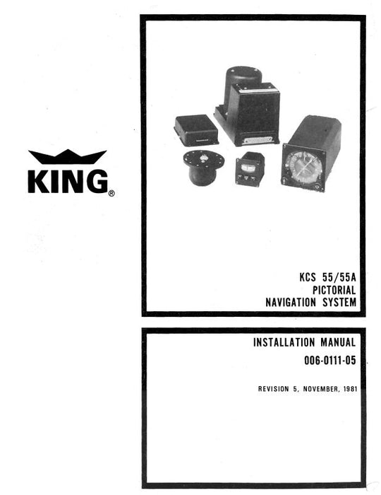 King KCS 55-55A (KI 525) Nav Sys Installation Manual (006-0111-02)