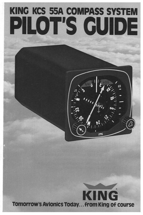 King KCS 55A Compass System Pilot's Guide (KIKCS55A-PG)