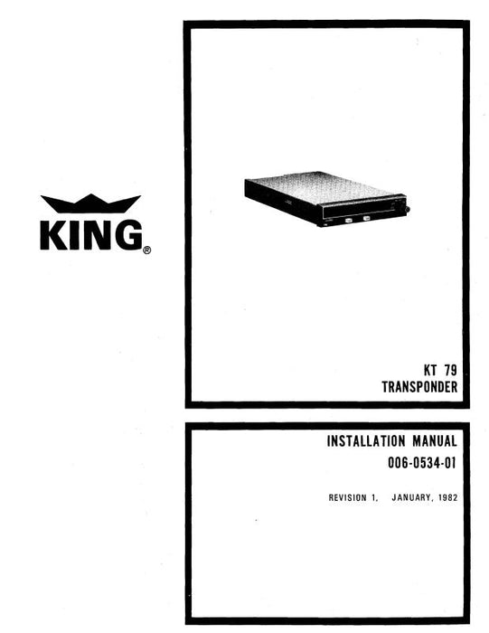 King KT79 Transponder Installation (006-0534-01-IN)