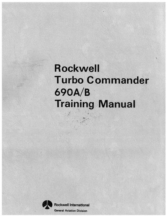 Aero Commander 690A-B Maintenance Training Manual (AC690A-B-MT-C)