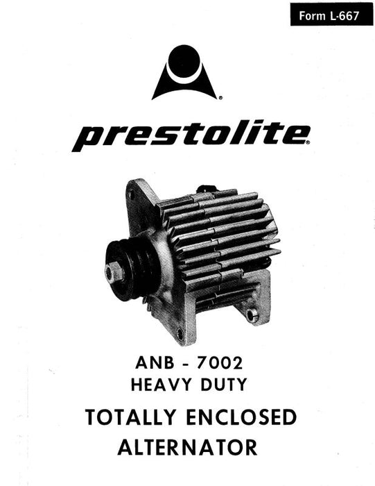 Prestolite ANB-7002 Alternator Maintenance (L-667)