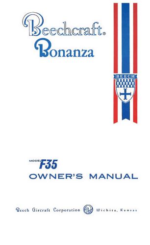 Beech F35 Bonanza Owner's Manual (35-590071-3)