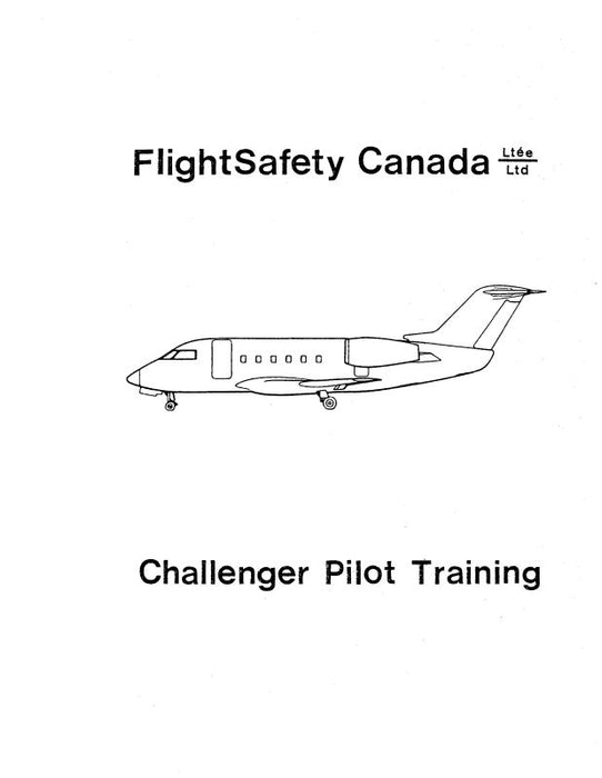 Canadair Jet CL 600 Challenger Pilot Training (CDCHALLENGER TR C)