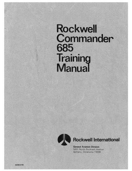 Aero Commander 685 Training Manual (AC685 TR C)
