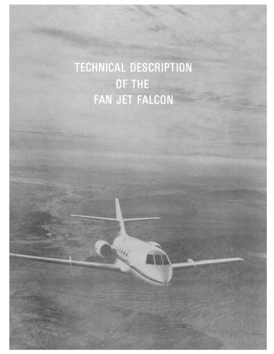 Fan Jet Falcon 1974 Technical Description (FAFANJET 74 DESC C)