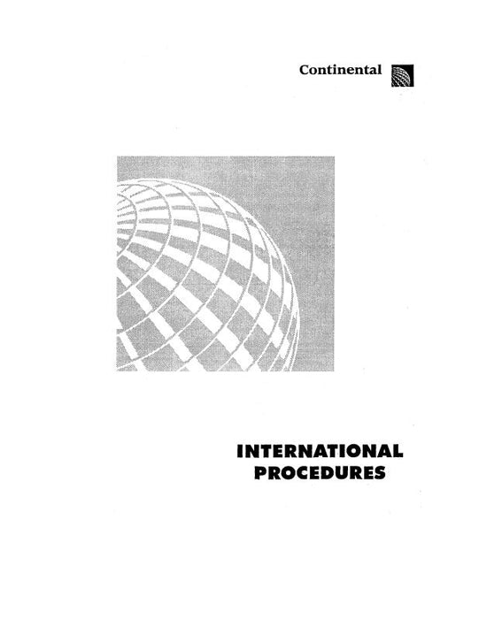 Continental International Procedures (CAINTLPROCEDURES C)