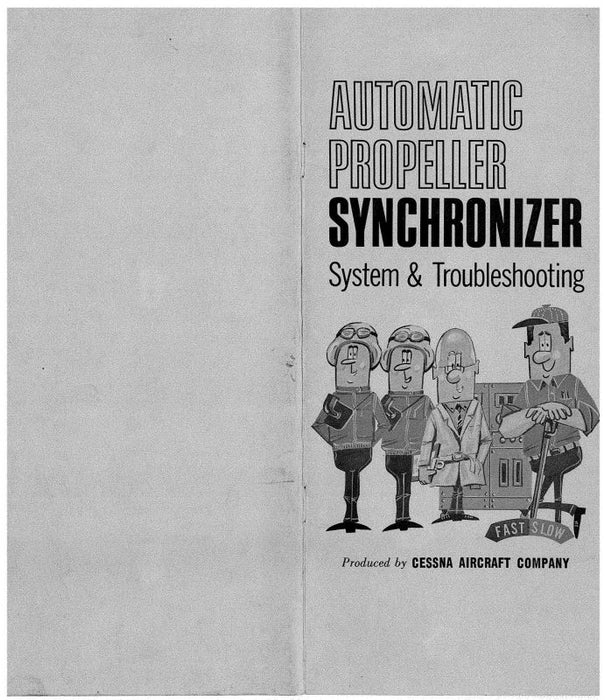 Cessna Automatic Propeller Synchronizer System & Troubleshooting (CEAUTOPROPELLER TR C)