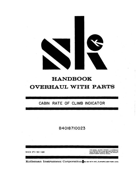 Kollsman Instruments Electronics Module Overhaul Manual 1972 (22850)