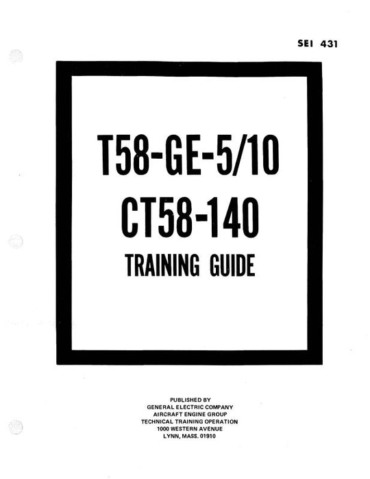 General Electric Company T58 Training Guide (SEI-431)