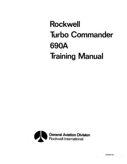 Aero Commander 690A Training  Manual 1974 (AC690A-TR-C)