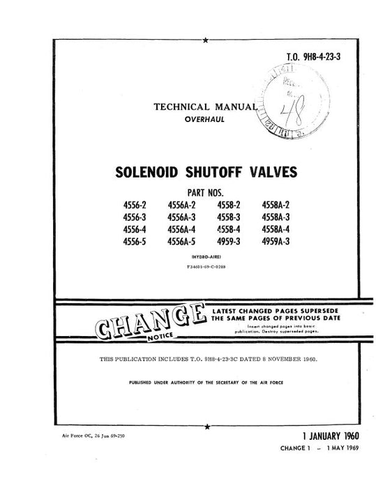 Hydro-Aire Solenoid Valve Overhaul (98H-4-23-3)