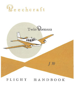 Beech J50 Twin Bonanza Flight Handbook (50-590130-3)