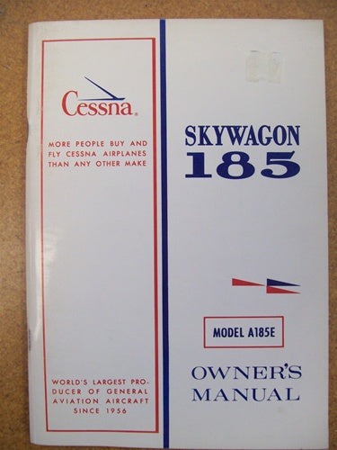 Cessna A185E Skywagon 1971 Owner's Manual USED ORIGINAL