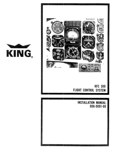 King KFC 300 Flight Control Installation (006-0091-00)