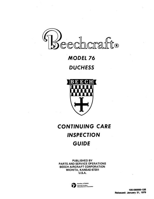 Beech Duchess 76 Continuous Care Inspection (105-590000-13B)