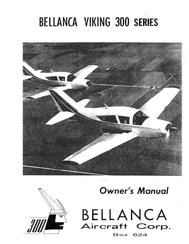 Bellanca Viking 300 Series Owner's Manual (BL300SEROC) — Essco Aircraft