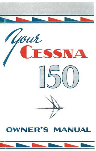 Cessna 150 1959-60 Owner's Manual