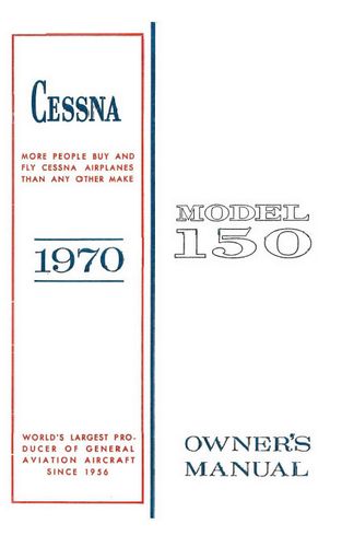 Cessna 150K 1970 Owner's Manual