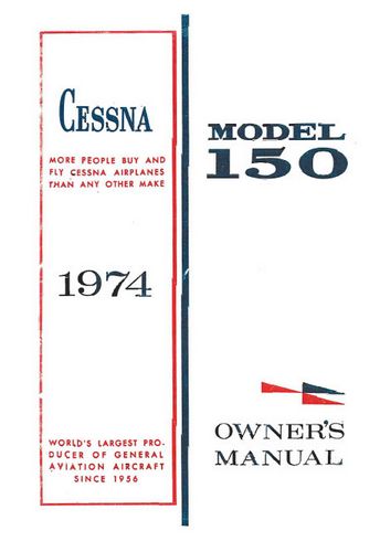 Cessna 150L 1974 Owner's Manual