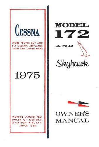 Cessna 172M & Skyhawk 1975 Owners Manual